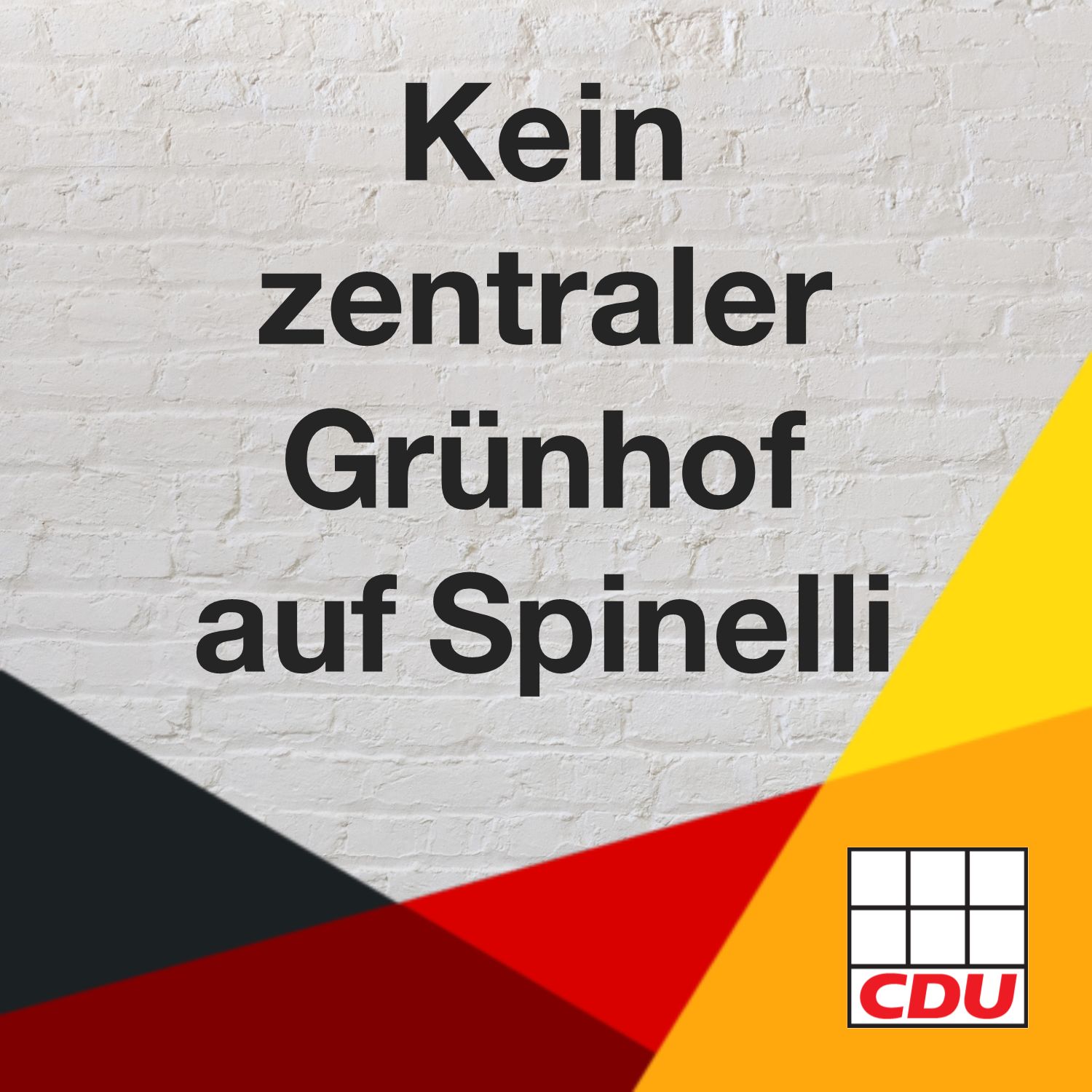 Read more about the article Kein zentraler Grünhof auf Spinelli