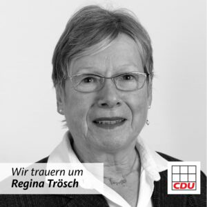 Wir trauern um Regina Trösch