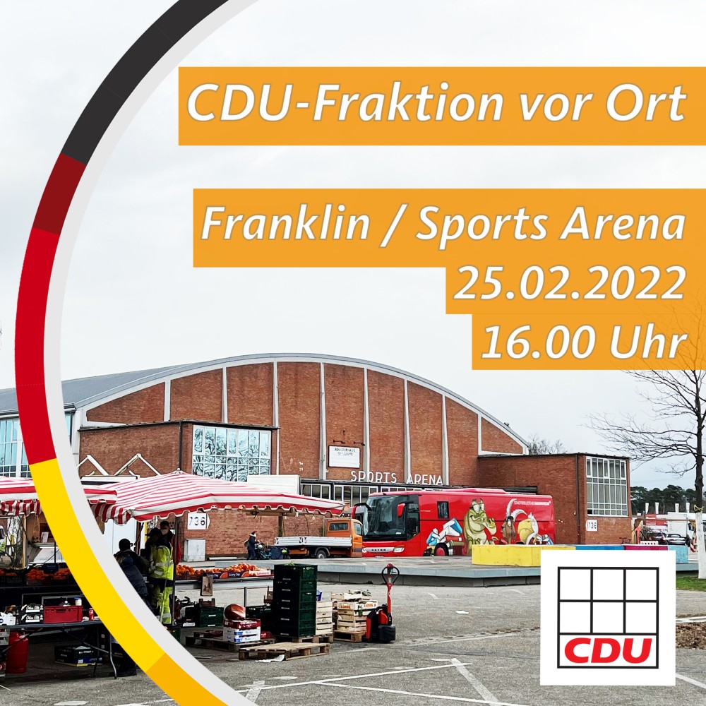 Read more about the article CDU-Fraktion vor Ort: Franklin