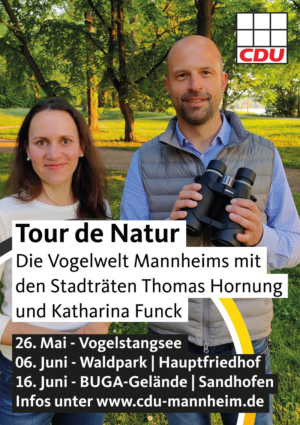 Read more about the article Tour de Natur – Was singt und flattert auf Mannheimer Gemarkung?