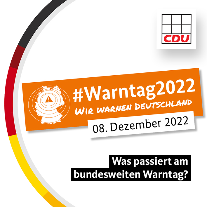 Read more about the article Mannheim beteiligt sich am 8. Dezember am Bundesweiten Warntag 2022.