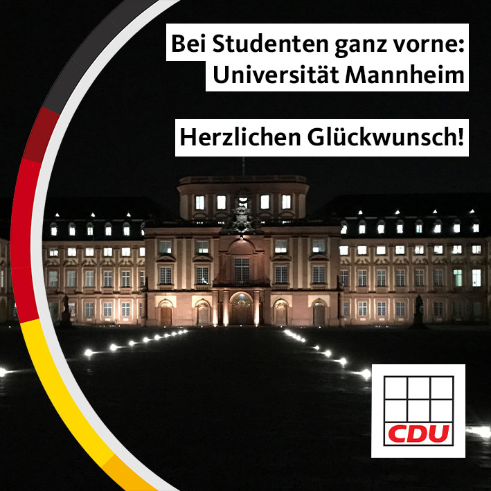 Read more about the article Universität Mannheim ist beliebteste Universität!