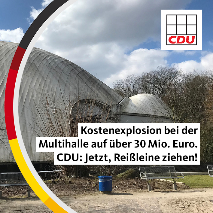 Read more about the article Kostenexplosion bei der Multihalle