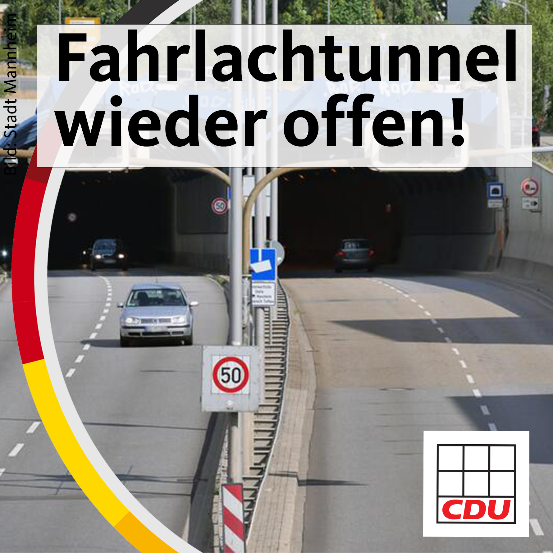 Read more about the article Fahrlachtunnel: Verkehr kann fließen