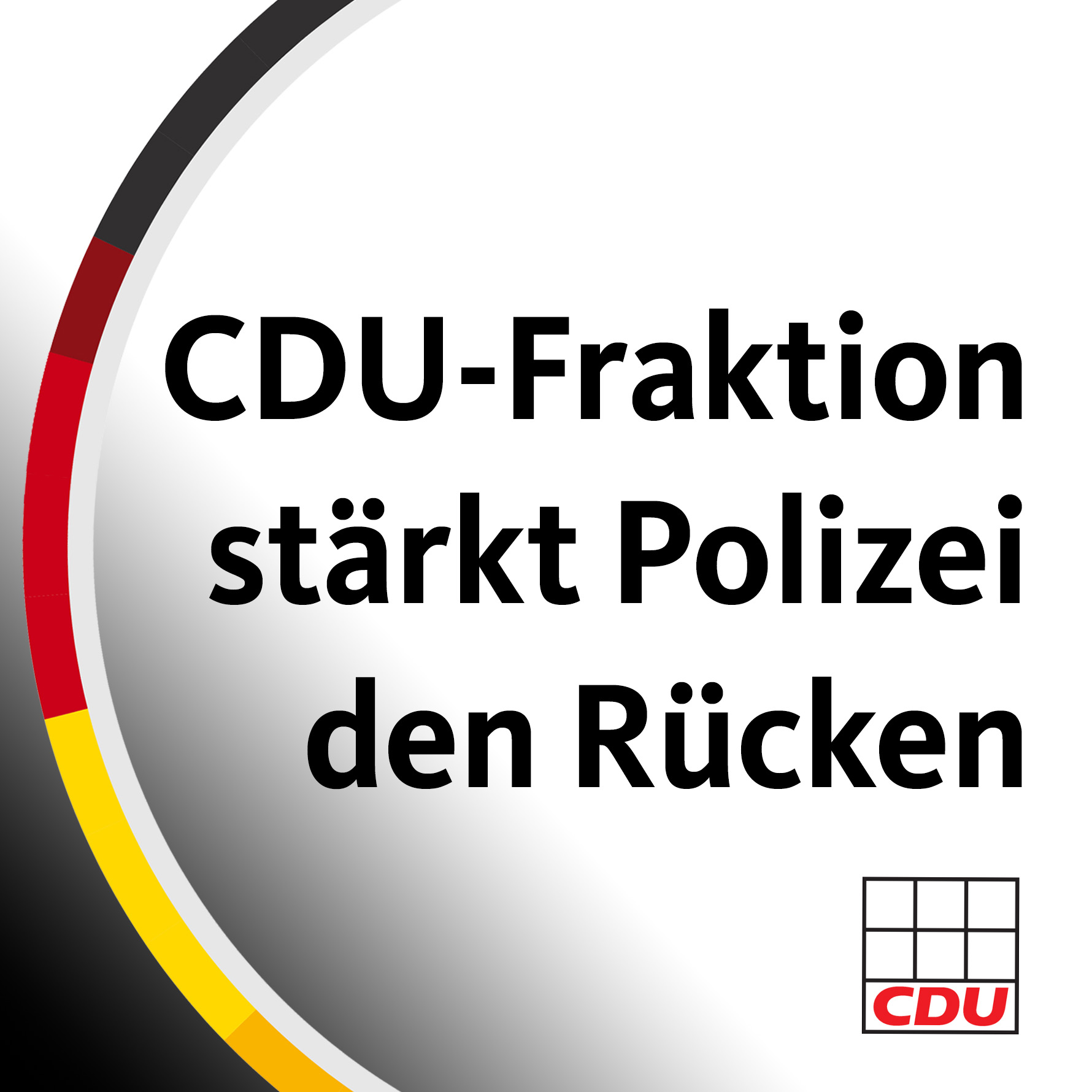 Read more about the article Illegale Straßenblockaden – CDU-Fraktion stärkt Polizei den Rücken