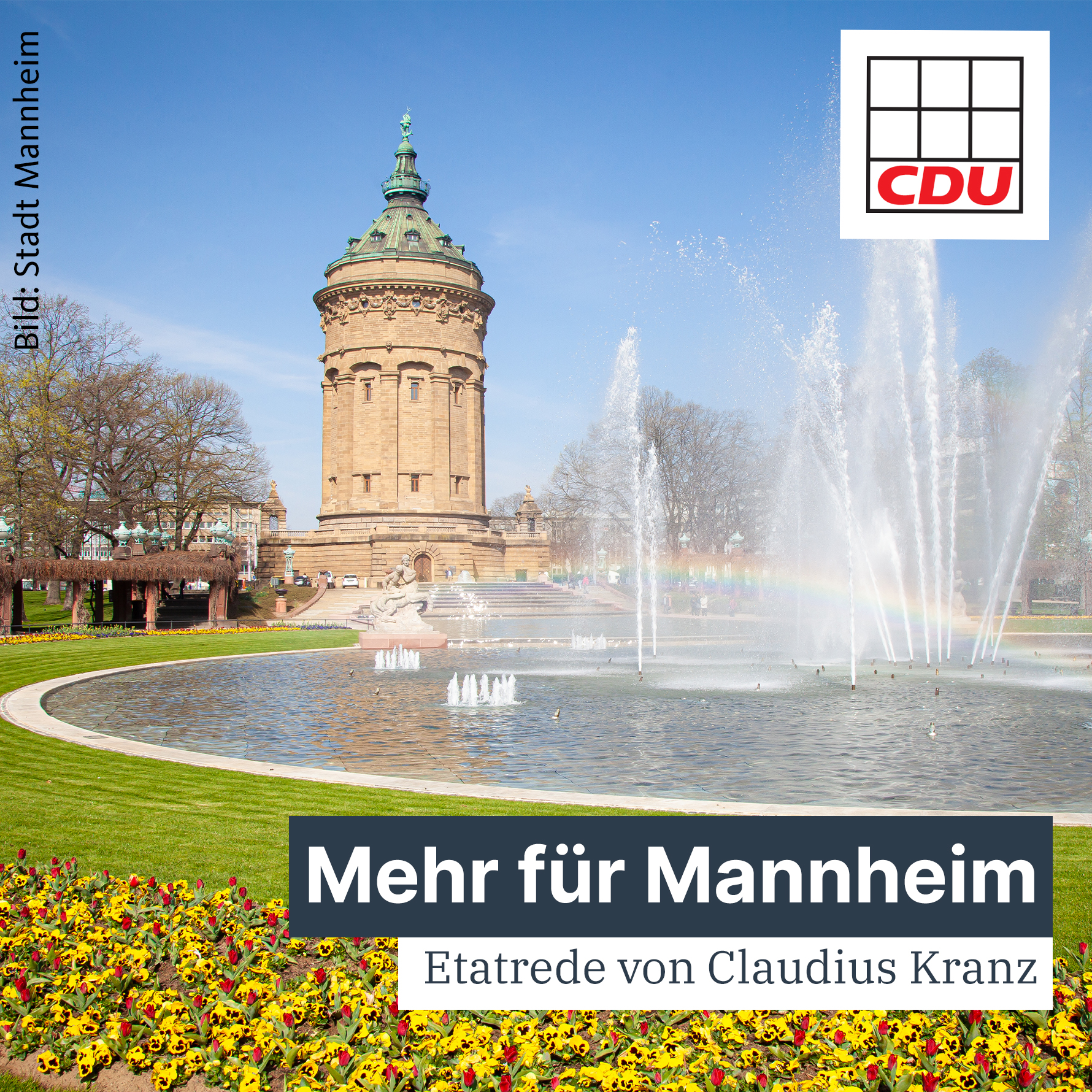 Read more about the article Mehr für Mannheim – Etatrede des Fraktionsvorsitzenden