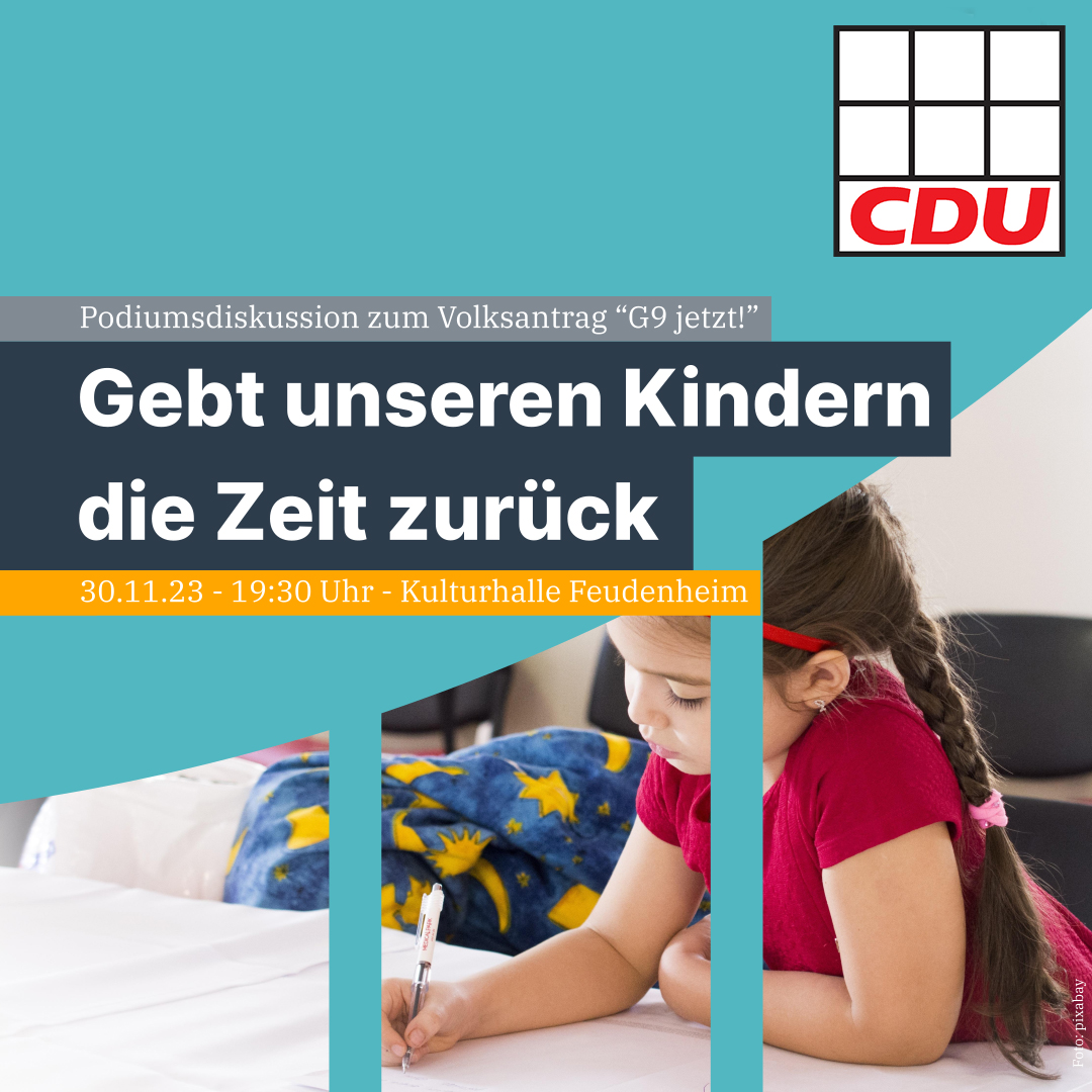 Read more about the article Gebt unseren Kindern die Zeit zurück!