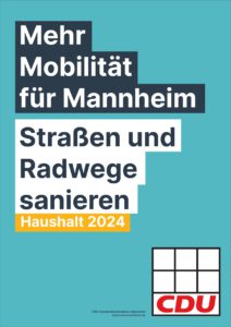 Haushalt 2024 Mehr Mobilität für Mannheim