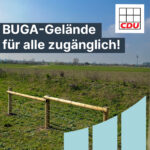 BUGA-Gelände für alle zugänglich