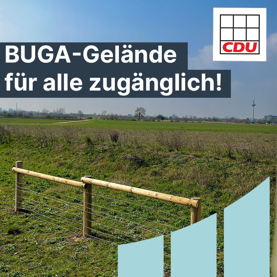 Read more about the article Gutes Zeichen: Genau ein Jahr nach der Eröffnungsveranstaltung wird das ehemalige BUGA-Gelände für alle zugänglich sein