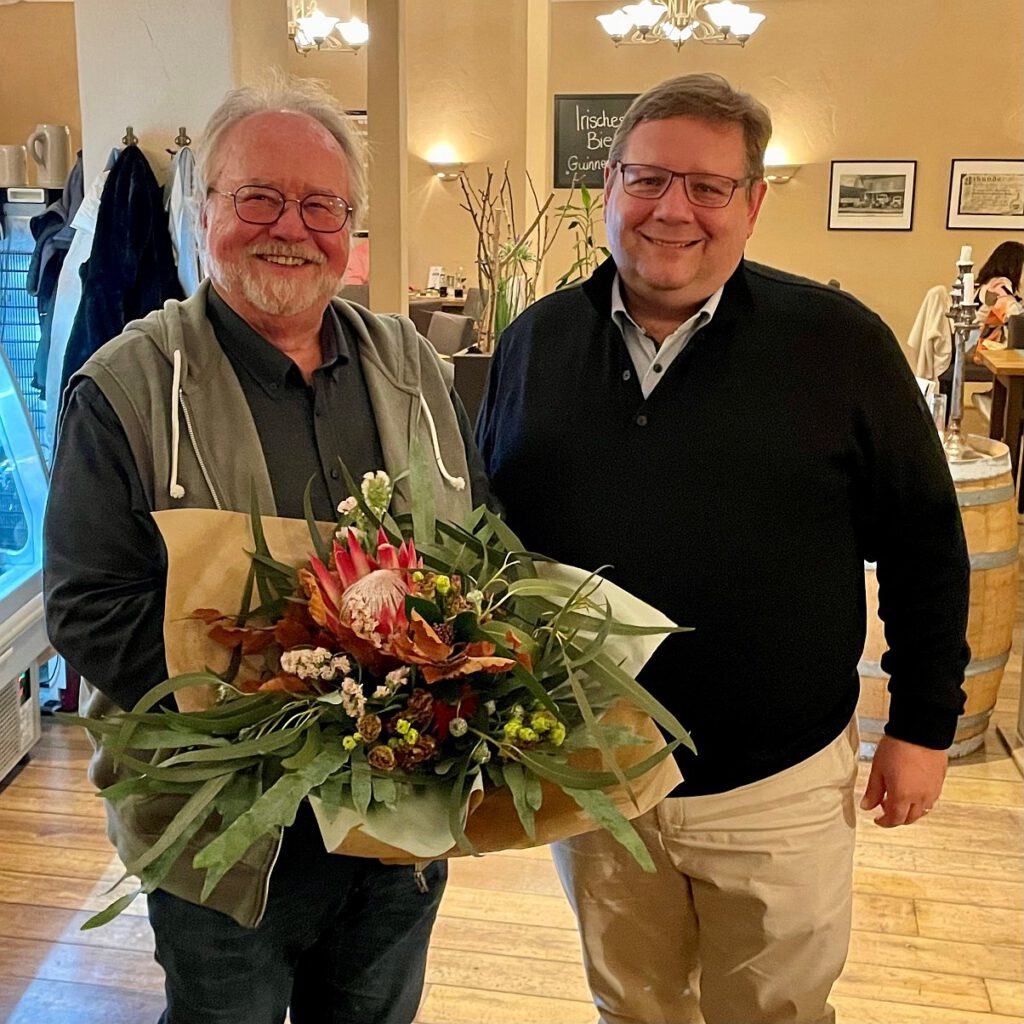 Alfried Wieczorek und Claudius Kranz