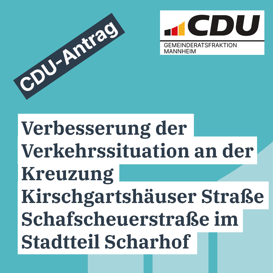 Mehr über den Artikel erfahren Verbesserung der Verkehrssituation an der Kreuzung Kirschgartshäuser Straße / Schafscheuerstraße im Stadtteil Scharhof
