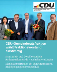 Sengül Engelhorn, Claudius Kranz, Alexander Fleck, Martina Herrdegen, Christian Hötting (v.r.n.l)